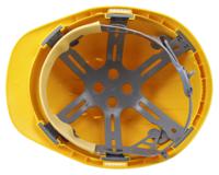 ajf030-000-200 JSP EVO2 Yellow Safety Helmet, AdjustableVentilated