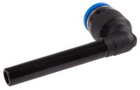 qsl-6hl Festo QSL Series Elbow Tube-toTube Adaptor, Push In 6 mm to Push In 6 mm, Tube-to-Tube Connection Style, 153066