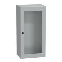 nsys3d12640t Schneider Electric PanelSeT S3D Series Steel Enclosure, IP66, Viewing Window, 1200 mm x 600 mm x 400mm
