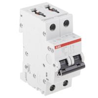 2cds272001r0044-s202m-c4 ABB System Pro M Compact S200M MCB, 2P, 4A Curve C, 440V AC, 125V DC, 10 kA Breaking Capacity