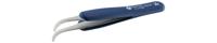 2absadr0 ideal-tek 125 mm, Stainless Steel, Curved, ESD Tweezers