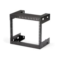 rk812wallo StarTech.com Black 8U Steel Server Rack , with 2-Post Frame 303 x 451 x 503mm