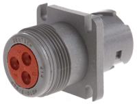 hd10-3-96p Deutsch Circular Connector, 3 Contacts, Cable, 25.2 mm Connector, Socket, Male, IP67, HD10 Series