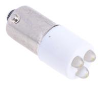 211-695 RS PRO White Panel Mount Indicator, 24V ac/dc, 25 x 10mm Mounting Hole Size