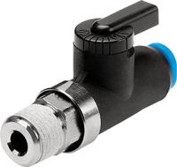 qh-qs-6-18 Festo Manual Bistable Pneumatic Manual Control Valve QH Series, R 1/8, 1/8in, 153487