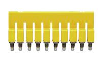1054460000 Weidmuller WQV Series Jumper Bar for Use with DIN Rail Terminal Blocks, 32A
