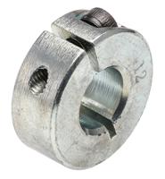 145-656 RS PRO Shaft Collar, One Piece, Clamp Screw, Bore 12mm, OD 28mm, W 11mm, Steel