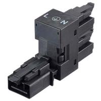 890-636 WAGO 890 Series WINSTA MINI H Distribution Connector, 3-Pole, Female, Male, 3-Way, Cable Mount, 16A