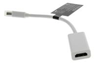 790-3937 Roline Male Mini DisplayPort to Female HDMI  Cable, 100mm