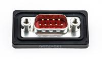 fwdf09p-1731100114 FCT from Molex FWD 9 Way Panel Mount D-sub Connector Plug