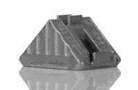 3842523508 Bosch Rexroth M4 Angle Bracket, Connecting Component, Strut Profile 20 mm, Groove Size 6mm