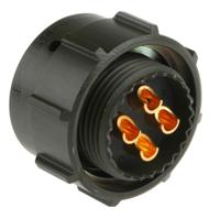 62gb-56tg14-04sn044 Amphenol Limited, 62GB 4 Way Cable Mount MIL Spec Circular Connector PlugOlive, Socket Contacts,Shell Size 14, Bayonet