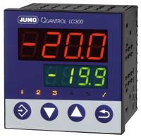 7020348-3100-23 Jumo QUANTROL PID Temperature Controller, 96 x 96mm, 2 Output Analogue, 110 → 240 V ac Supply Voltage