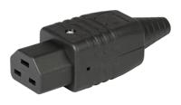16580000 Schurter C21 Cable Mount IEC Connector Socket, 16A, 250 V