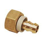 0132-08-56 Legris Brass Female Pneumatic Quick Connect Coupling, 13mm Hose Barb