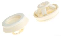 clixx-m20w WISKA CLIXX White Polypropylene, Thermoplastic 20mm Cable Grommet for 6 → 13mm Cable Dia. CLIXX M20/W