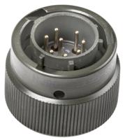 62gb-56t12-08pn Amphenol Limited, 62GB 8 Way Cable Mount MIL Spec Circular Connector PlugOlive, Pin Contacts,Shell Size 12, Bayonet
