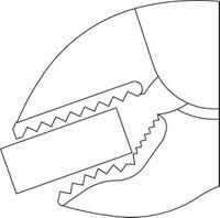 6407270 Gedore 137 11 Locking Pliers, 260 mm Overall