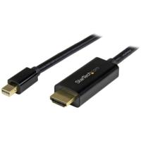 mdp2hdmm1mb StarTech.com Mini DisplayPort to HDMI Adapter, 1m Length - 4K x 2K Maximum Resolution