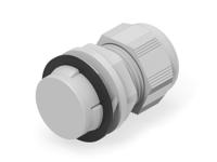 1sng622025r0000 Entrelec 1SNG Series Light Grey PA 6 Cable Gland, 11mm min., 21mm max., IP66, IP68