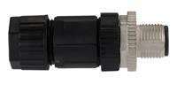 m12a-12bmma-sl7001 Amphenol Industrial Circular Connector, 12 Contacts, Cable, M12 Connector, Plug, Male, IP67, M Series