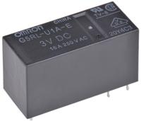 g5rl-u1a-e-dc3 Omron PCB Mount Latching Power Relay, 3V dc Coil, 16A Switching Current, SPST