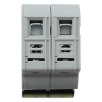 chpv2u Eaton 32A Rail Mount Fuse Holder for 10 x 38mm Fuse, 2P, 1.5kV