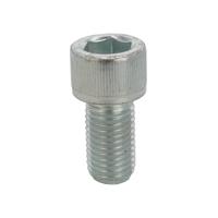 606-448 RS PRO Clear Passivated, Zinc Carbon Steel Hex Screw, DIN 912, ISO 898-1, M20 x 60mm