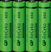 gprhch63e018 Gp Batteries GP Batteries NiMH AAA NiMH Rechargeable Battery, 650mAh, 1.2V