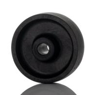 28002 LAG Black Thermoplastic High Temperature Resistant Trolley Wheel, 150kg