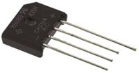 kbu6j-e451 Vishay Bridge Rectifier, 6A, 600V, 4-Pin