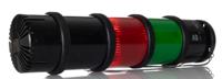 271-2237 RS PRO Green/Red Signal Tower, 12 Lights, 240 V ac, Screw Mount