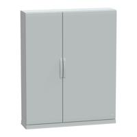 nsyplaz15123g PanelSeT Series Fibreglass Reinforced Polyester Double-Door-Door Floor Standing Enclosure, Double Door Door, IP54, 1500
