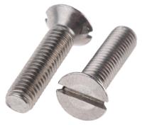 158-3461 RS PRO Slot M5 Countersunk A4 316 Stainless Steel Machine Screws DIN 963 x 20.0mm