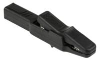 932435100 Hirschmann Test & Measurement Crocodile Clip 4 mm Connection, Brass Contact, 25A, Black