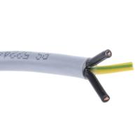 196-4695 RS PRO YY Control Cable, 3 Cores 1.5 mm², Unscreened, 50 m, Grey Polyvinyl Chloride Sheath