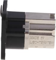 ne8fdx-p6-b Neutrik, etherCON CAT6A D shape Connector for use with etherCON Connectors