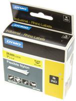 1734525 Dymo on Yellow Label Printer Tape