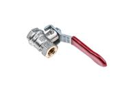 733-5126 RS PRO Brass Full Bore, 2 Way, Ball Valve, Threaded, BSPP 1/4in, 40 → 30bar Operating Pressure