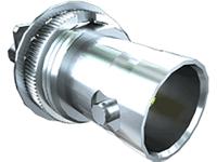 bnc7t-j-p-gn-st-em1d Samtec BNC7T Series, Jack PCB Mount BNC Connector, 75Ω, Edge Mount Termination, Straight Body
