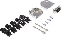 l717d-e09p-st3 Amphenol Communications Solutions 9 Way Panel Mount D-sub Connector Plug