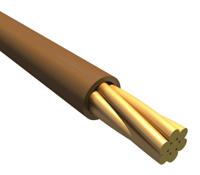 6710-br005 Alpha Wire Ecogen Ecowire Series Brown 0.08 mm² Hook Up Wire, 28 AWG, 7/0.12 mm, 30m, MPPE Insulation, 6710 BR005