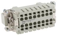 09330162616 HARTING Heavy Duty Power Connector Insert, 16A, Male, Han ES Series, 16 Contacts