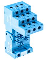 9203sma Finder 92 11 Pin 250V ac DIN Rail Relay Socket, for use with 62.32, 62.33