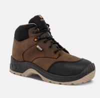 07noumea1823pt42 Parade NOUMEA Brown Composite Toe Capped Unisex Ankle Safety Boots, UK 8, EU 42