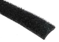 eb52020330130494 Velcro Black Hook & Loop Tape, 20mm x 10m