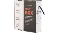 deray-handy-box-12black DSG-Canusa Heat Shrink Tubing, Black 12.7mm Sleeve Dia. x 5m Length 2:1 Ratio, DERAY-H Series