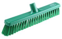 31792 Vikan Broom, Green With PET Bristles for General Purpose