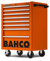 1475k8 Bahco 8 Drawer Solid Steel Wheeled Tool Trolley
