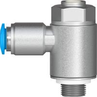 grla-18-qs-6-mf-d Festo GRLA Series Tube Exhaust Valve, 6mm Tube Inlet Port x G 1/8 Outlet Port, 537075